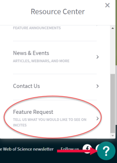 Feature request screenshot